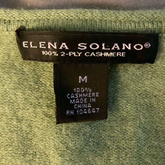 Elena Solano 100% Cashmere Sweater - Picture 4 of 6